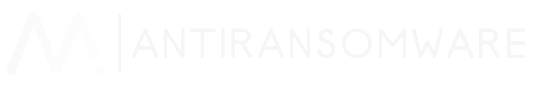 Logotipo Mitra Antiransomware blanco